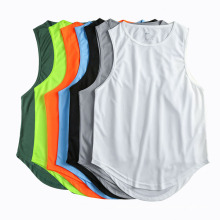 Quick Drying Vest Men's Sleeveless Running Training Basketball Loose Fitness Vest